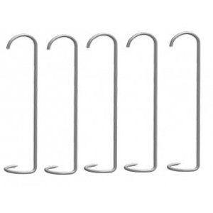 Крюки для копчения рыбы 5 шт ( 17 см, 3 мм )