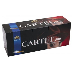 Сигаретные гильзы "Cartel" 500 шт.
